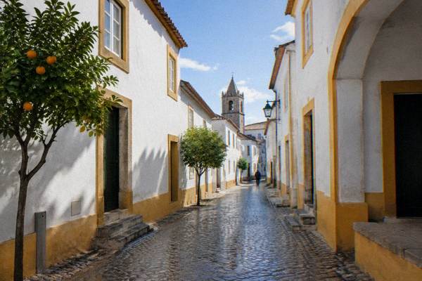 Budget Flexible Historic-Center Walk, Évora